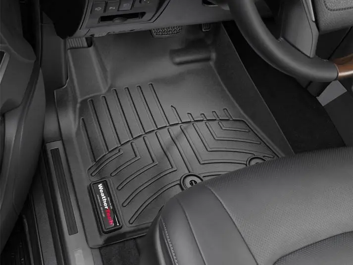 Alfombra Weathertech Para Toyota Land Cruiser Y Lexus Lx 2012-2021 Kit Con Floorliner 1Ra Y 2Da Fila En Color Negro. 1