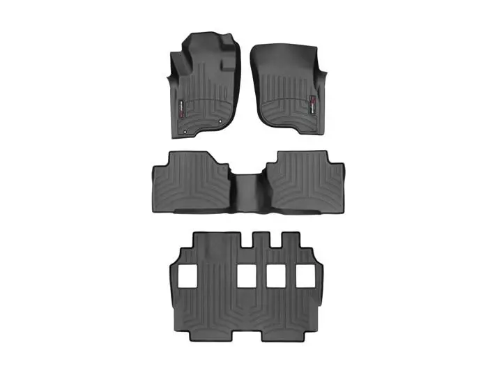 Alfombra Weathertech Floorliner Para Mitsubishi Montero Sport 2016 En Adelante En Color Negro. 1