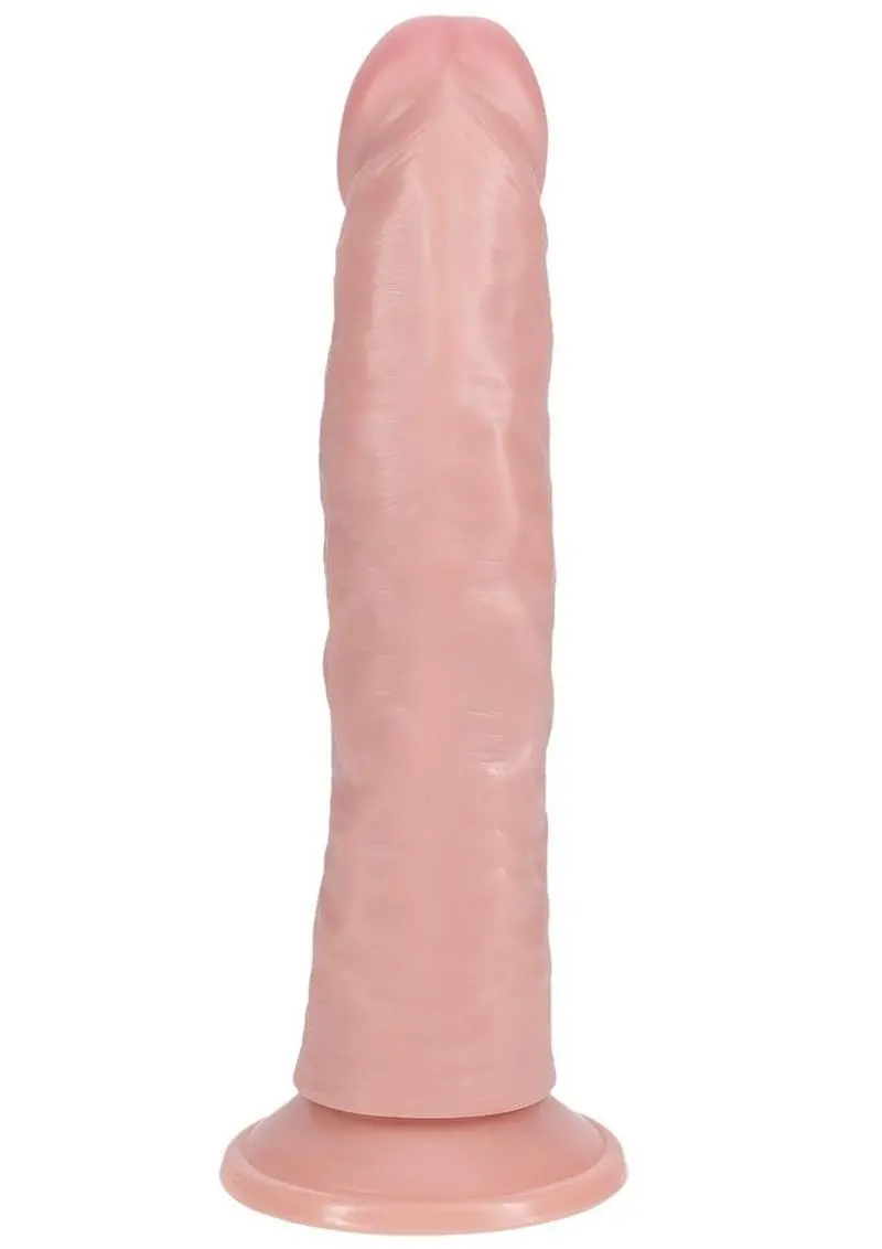Realrock Vibrating And Rotating Cock Regular Curved 8In 1