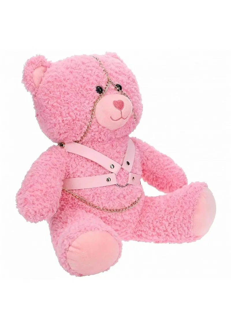 S-Line Bear Bondage Fuzzy - Large - Pink 1
