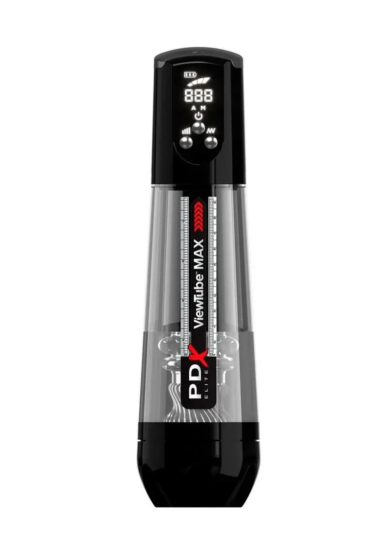 Pdx Elite Viewtube Max View Rechargeable Stroker 1