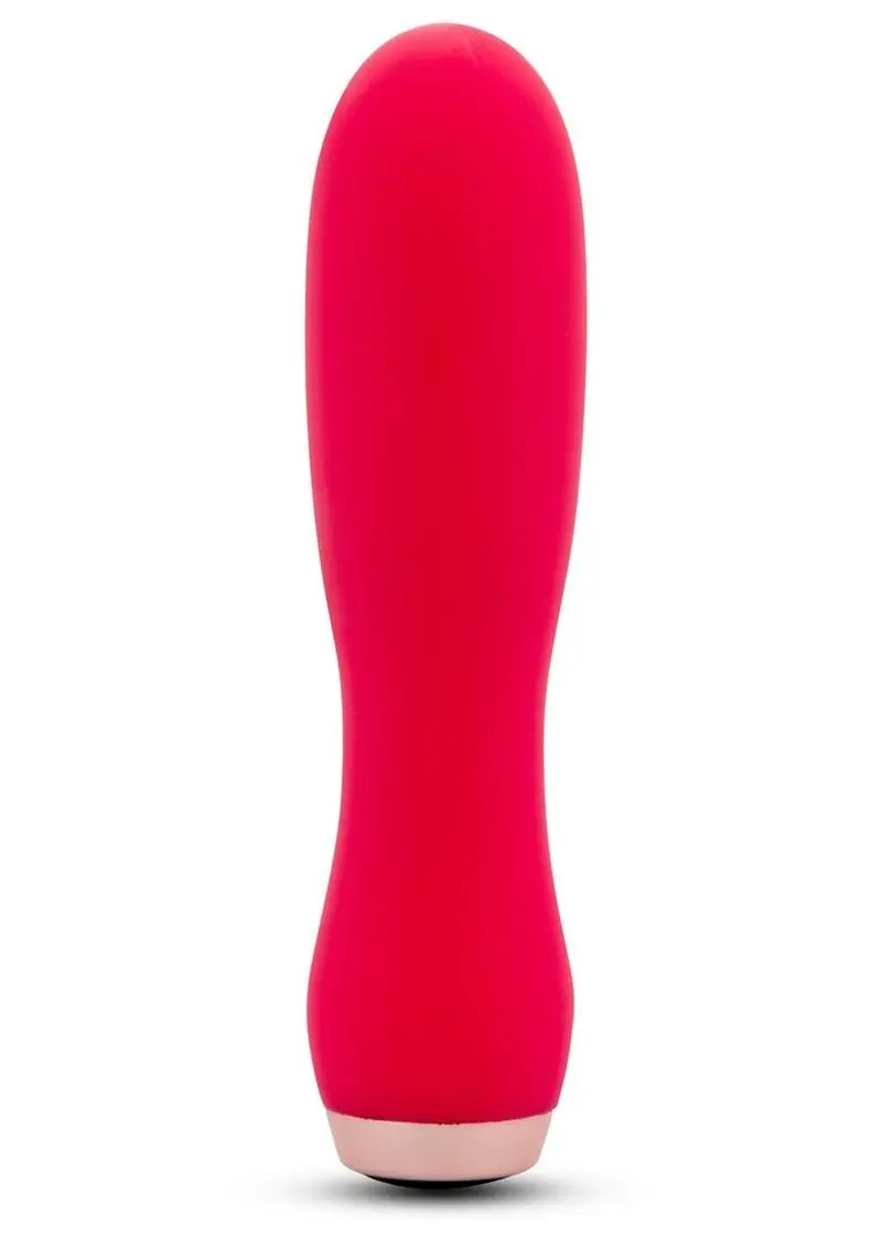 Nu Sensuelle Skye Velvet Touch With Turbo Rechargeable Silicone Bullet - Hot Pink 1