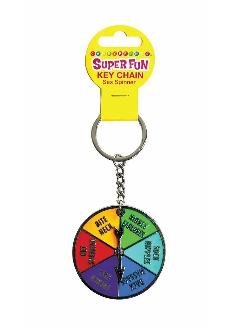 Super Fun Key Chain Sex Spinner - Multicolor 1