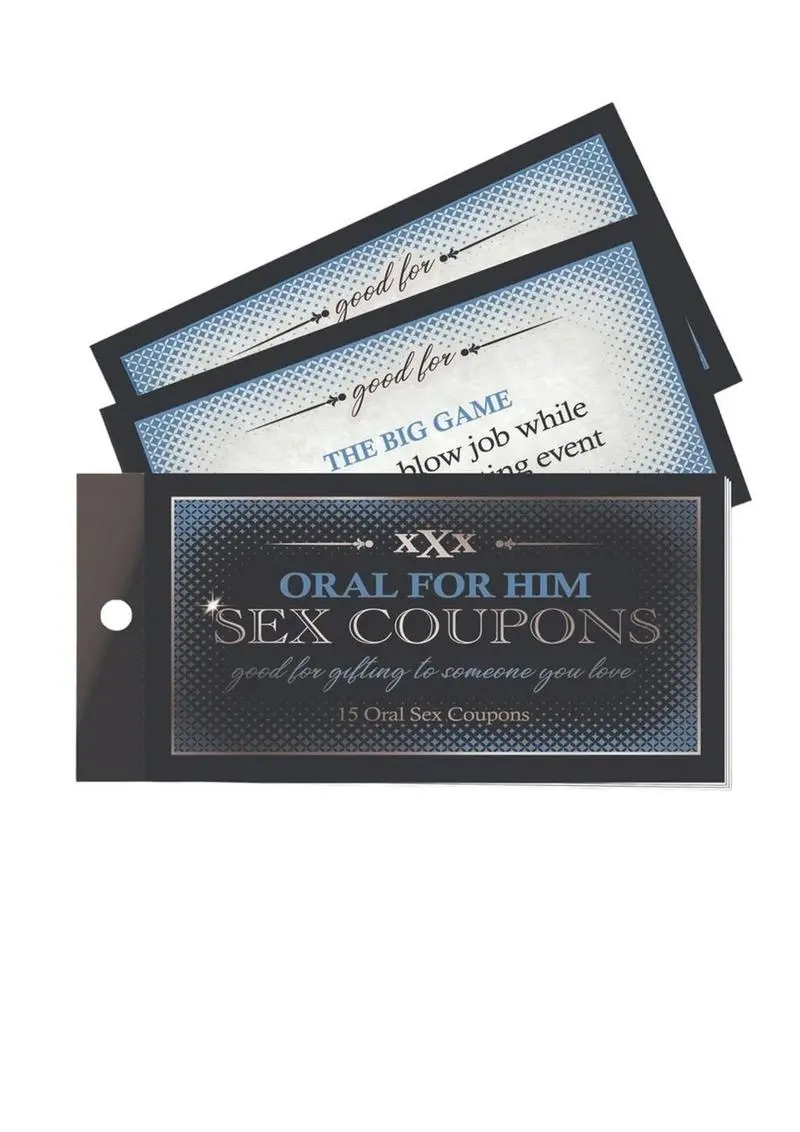 Oral Adventures For Him Sex Coupons 1