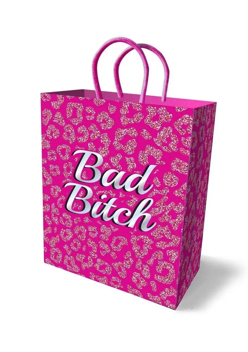 Bad Bitch Gift Bag - Pink/White 1