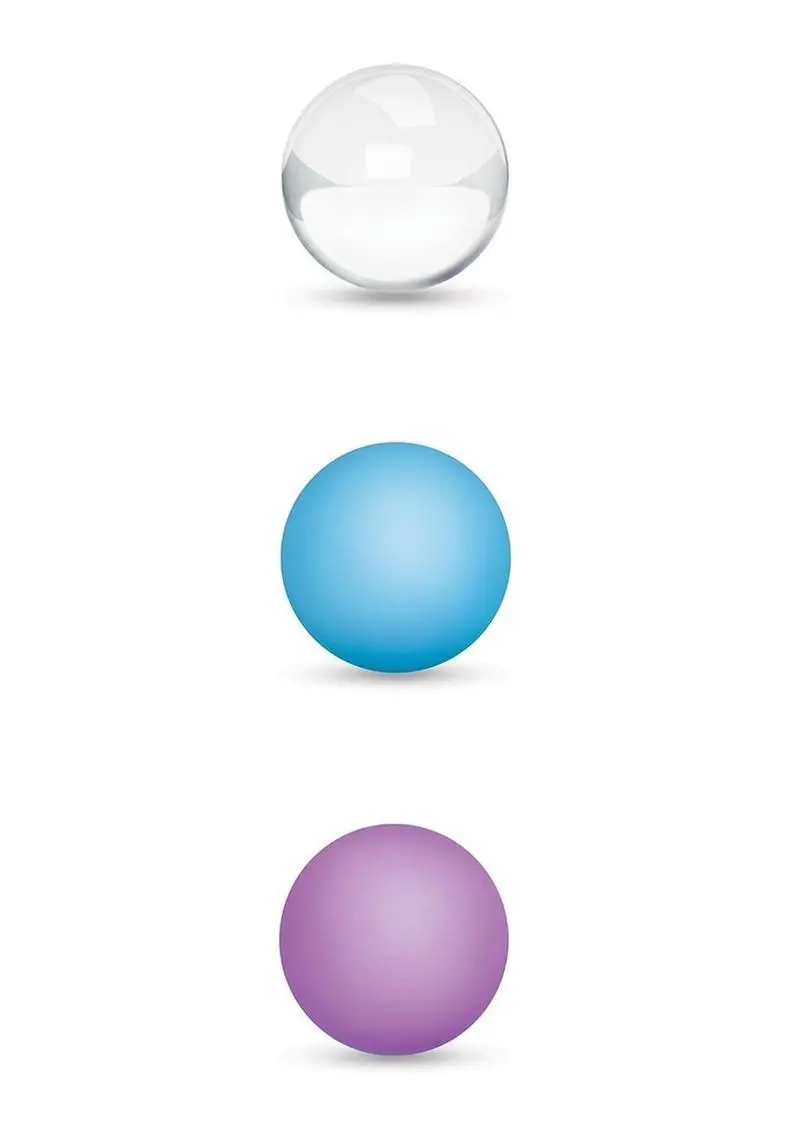 Bodywand Squeeze Mix & Match Kegel Silicone Weighted Set 15-74G 1