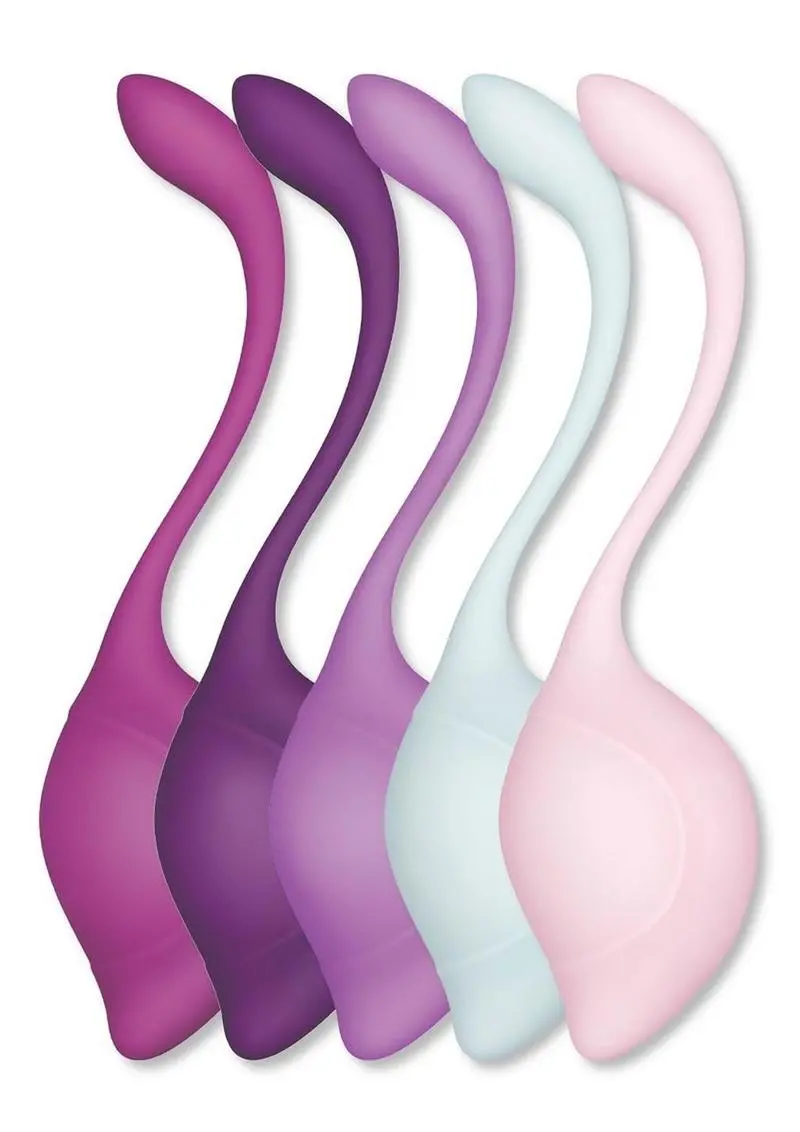 Bodywand Squeeze Teardrop Silicone Kegel Set 37-115G (5 Piece) 1