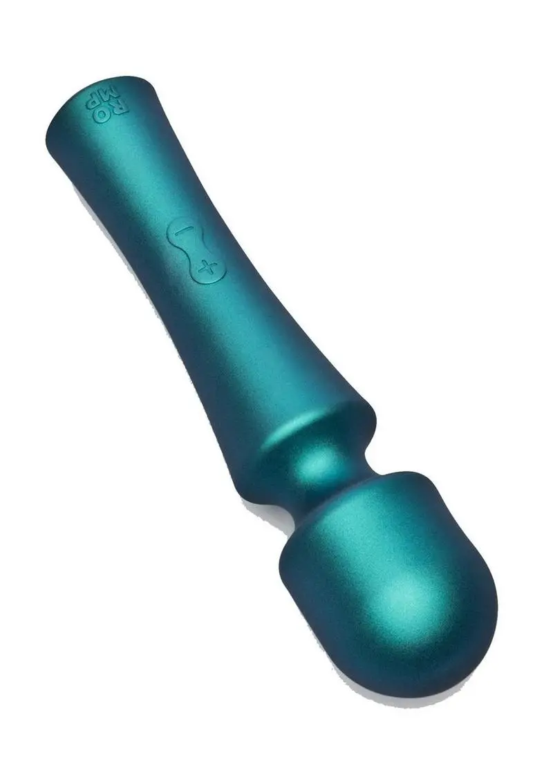 Romp Presto Rechargeable Silicone Wand - Teal 1