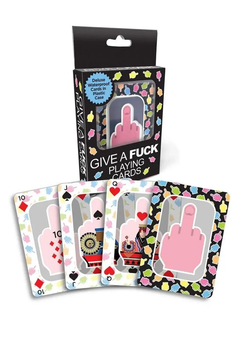 Fu Finger Waterproof Playing Cards 1
