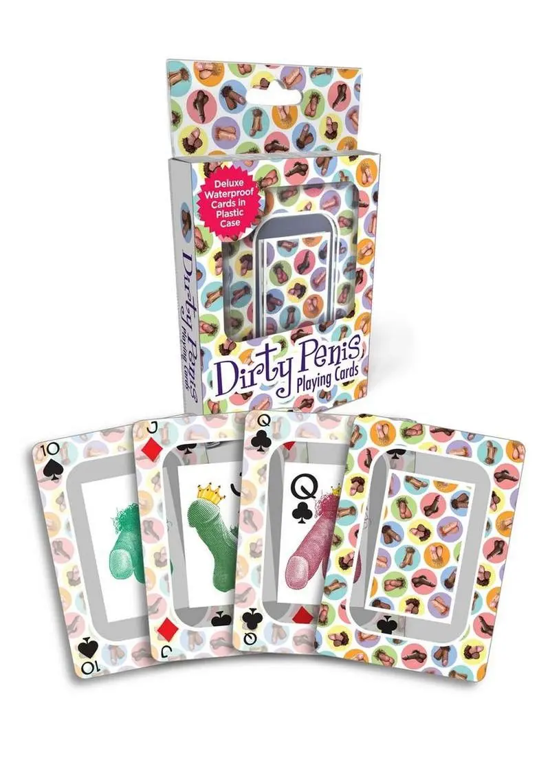 Dirty Penis Waterproof Playing Cards 1