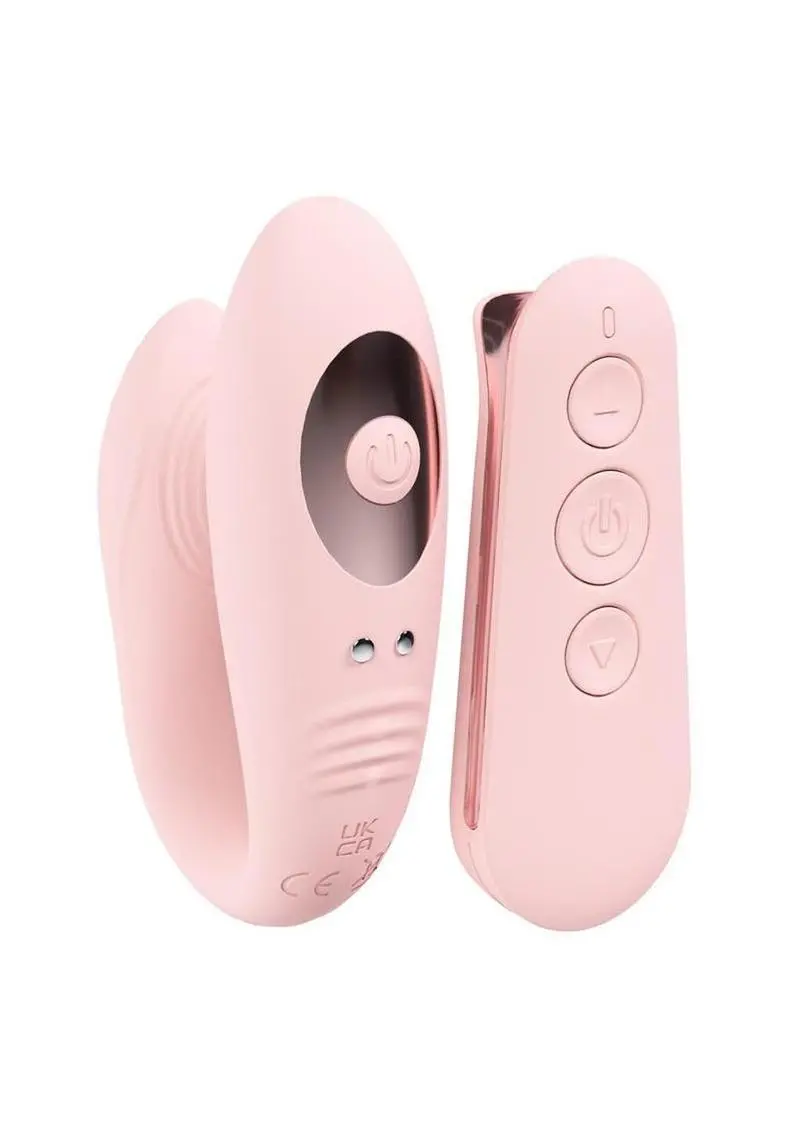 Loveline Charme Dual Motor Silicone Rechargeable Vibrator With Remote Control 1