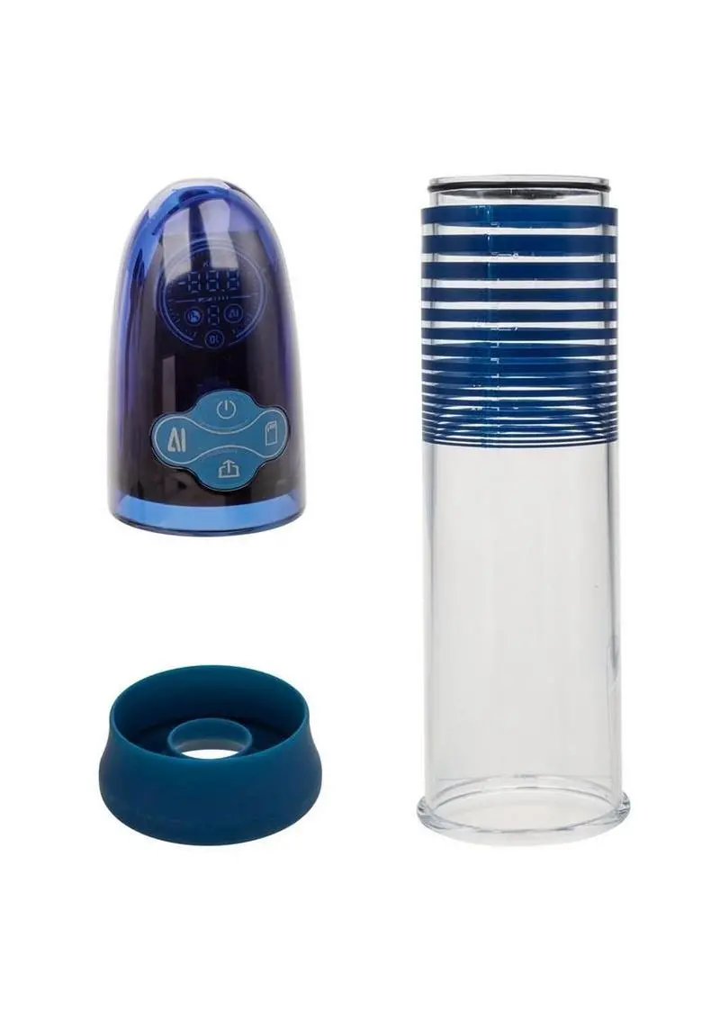Optimum Series Ultimate Rechargeable Smart Pump - Blue/Clear 1