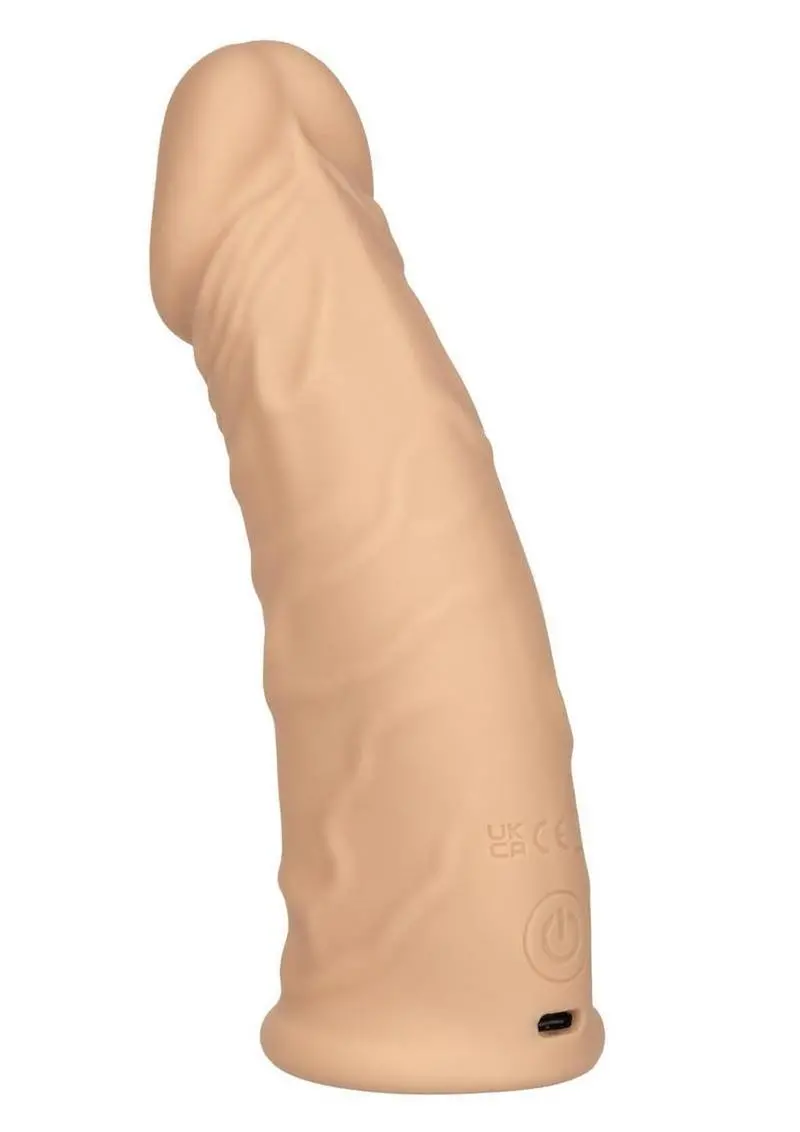 Performance Maxx Rechargeable Vibrating Extension 7In - Vanilla 1