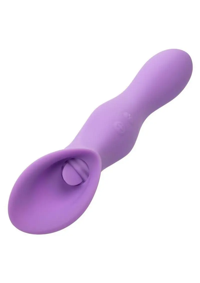 Couture Collection Dual Flickering Rechargeable Silicone Wand 1