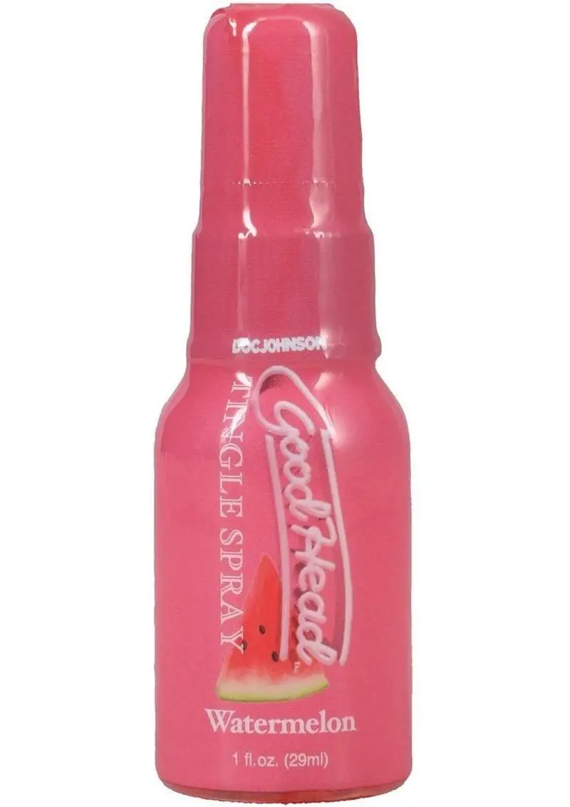Goodhead Pussy Pleasure Party Kit Vibrating Tongue Ring And Watermelon Tingle Spray 1