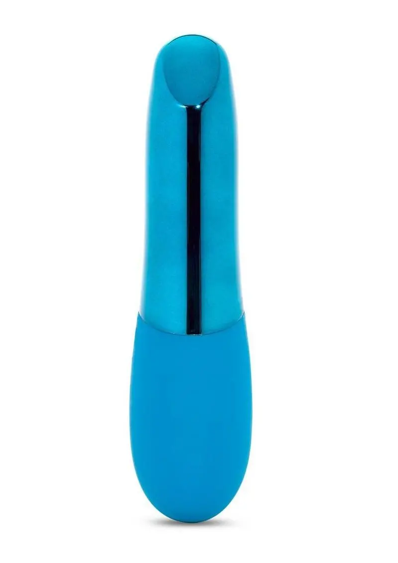 Nu Sensuelle Nikita Rechargeable Silicone Bullet With Nitro Motor - Deep Turquoise 1