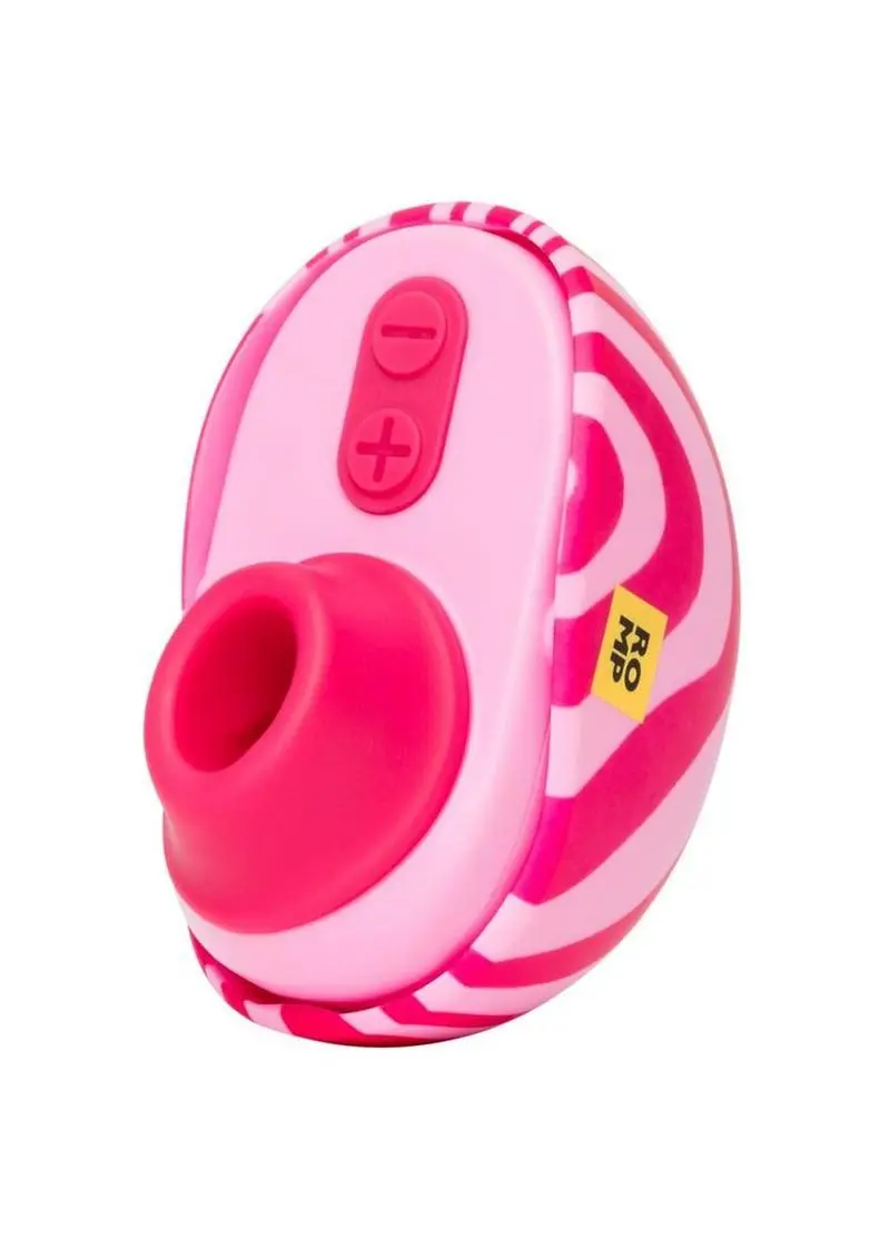 Romp Spin Travel Rechargeable Silicone Clitoral Stimulator - Pink 1
