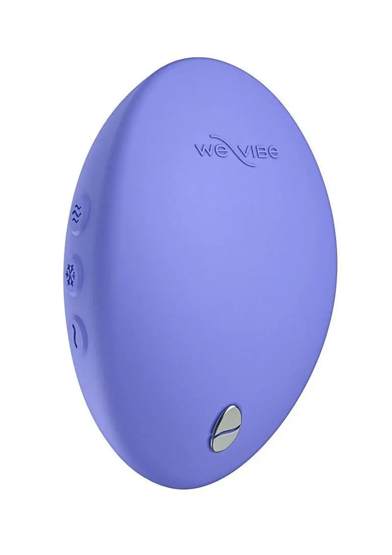 We-Vibe Temp Heating And Cooling Rechargeable Silicone Lay-On Vibrator - Lavender Blue 1