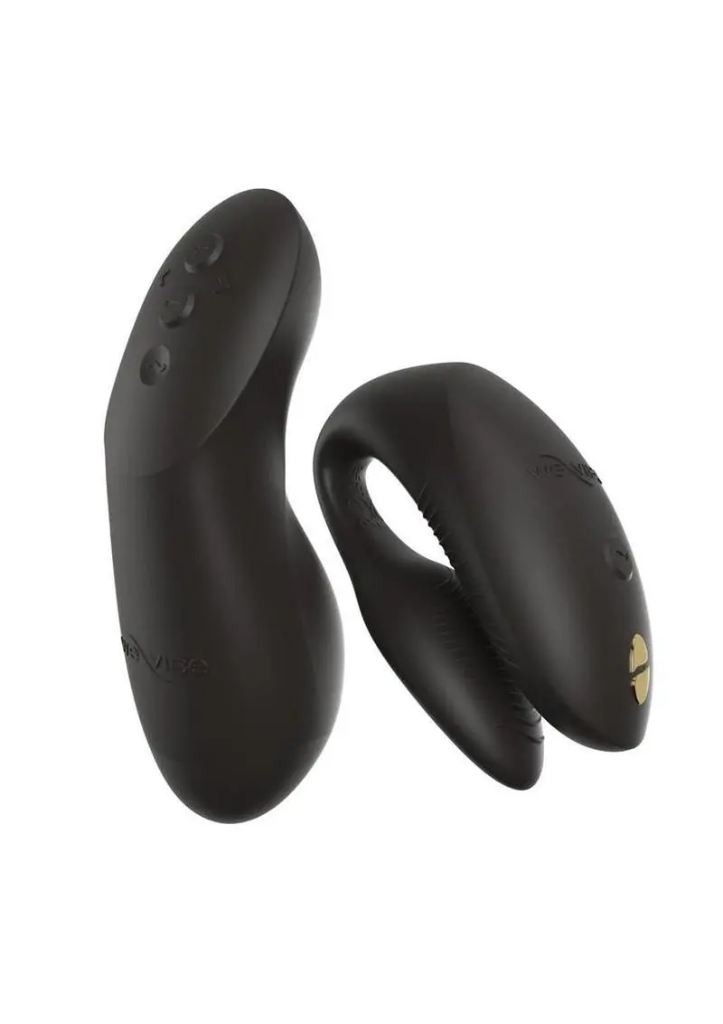 We-Vibe Chorus Pro Rechargeable Silicone Couples Vibrator With Remote Control - Satin Black 1