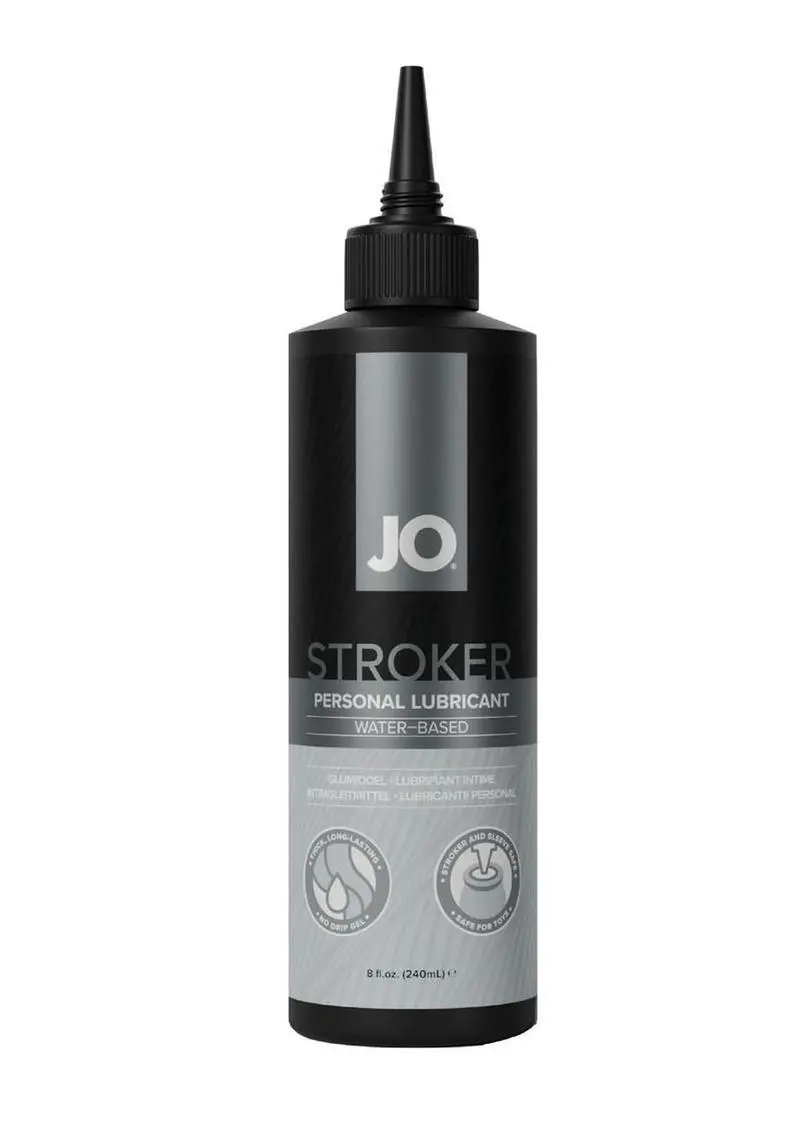 Jo Stroker Water Based Lubricant 8Oz. 1