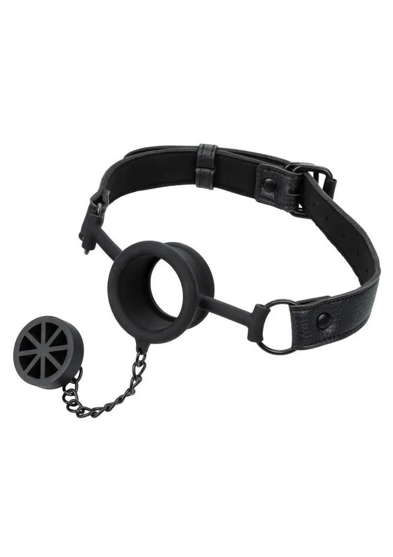 Nocturnal Collection Stopper Gag - Black 1