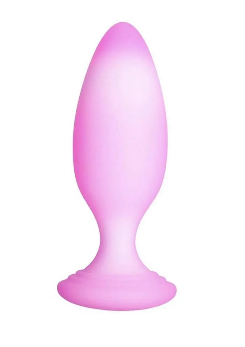 Softies Silicone Anal Plug 4In - Pink 1