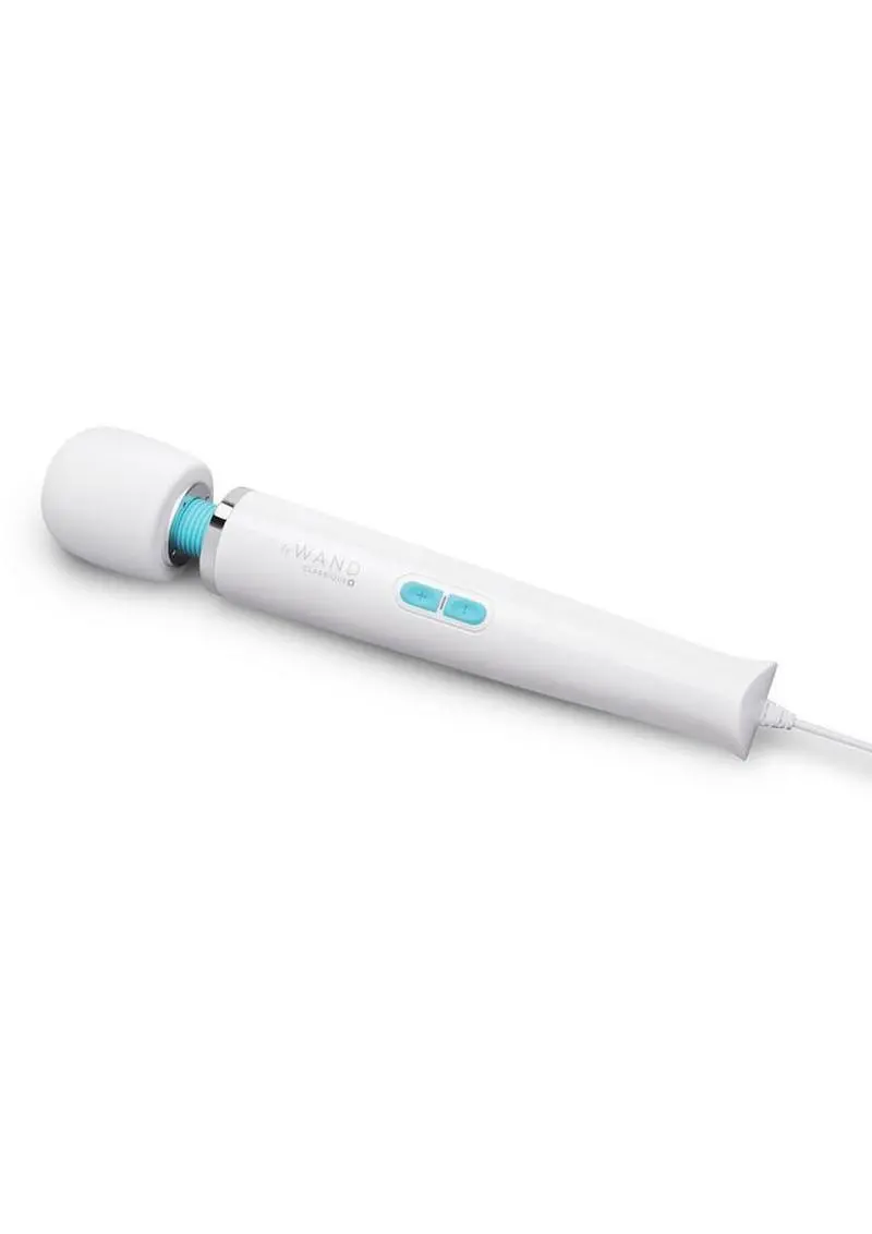 Le Wand Classique Silicone Plug In Wand - White 1
