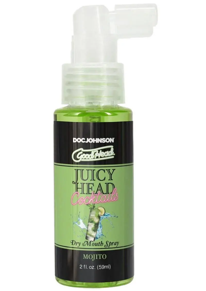Goodhead Juicy Head Cocktails Dry Mouth Spray Boxed 2Oz - Strawberries & Champagne 5