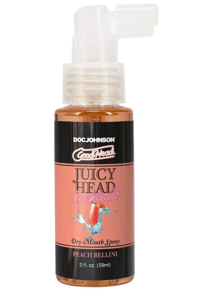 Goodhead Juicy Head Cocktails Dry Mouth Spray Boxed 2Oz - Strawberries & Champagne 5