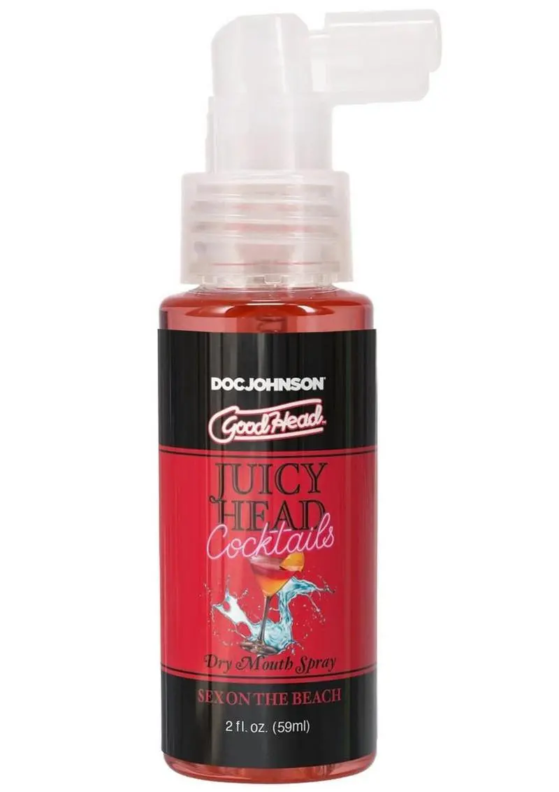 Goodhead Juicy Head Cocktails Dry Mouth Spray Boxed 2Oz - Strawberries & Champagne 6