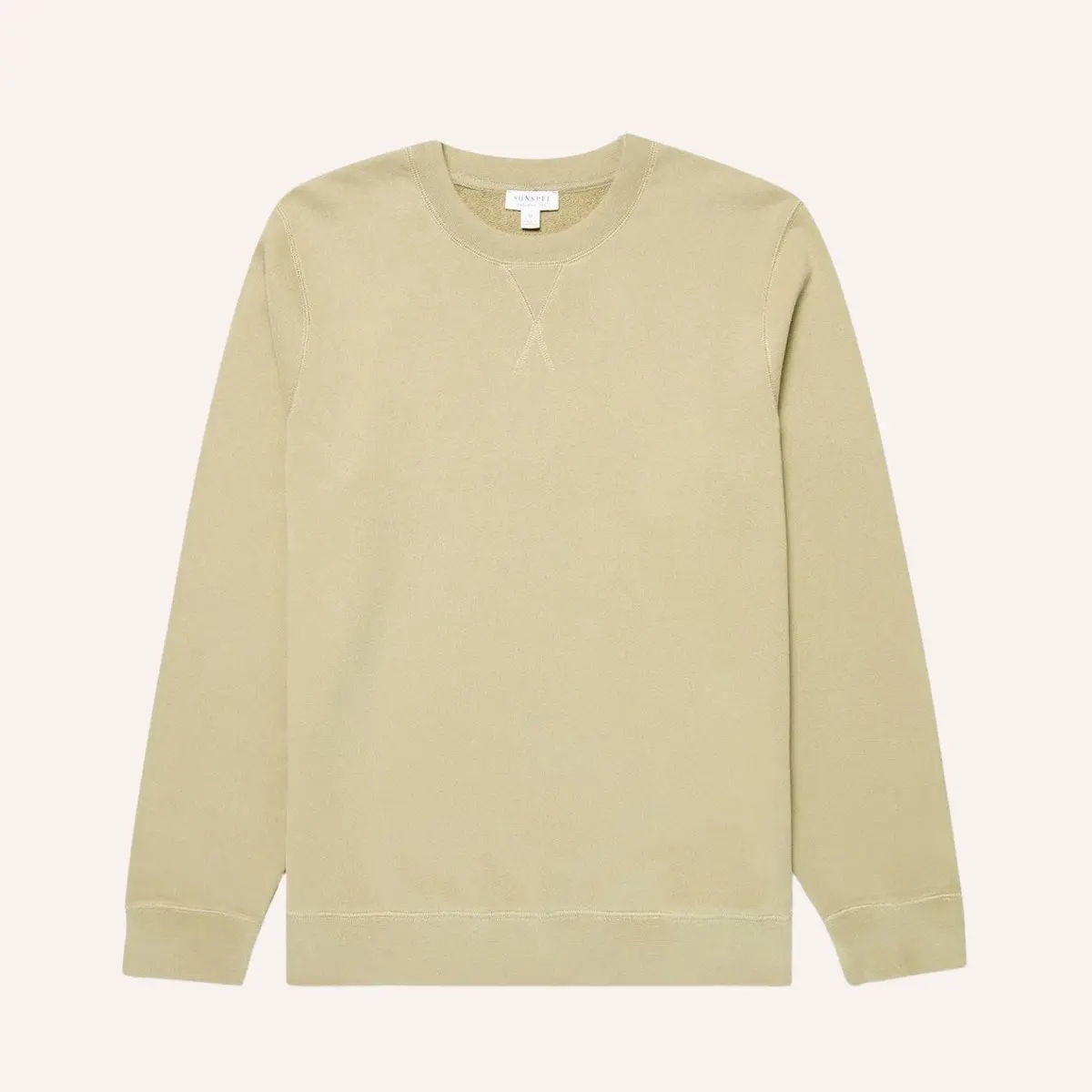 Pistachio Green Loopback Sweatshirt 1