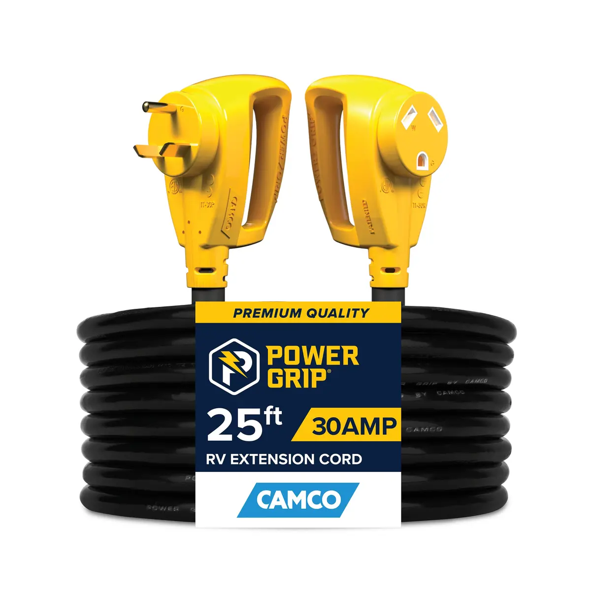 Powergrip - Extcord 25' 30A 125V/3750W 10Ga (E/F) Cetlus 1