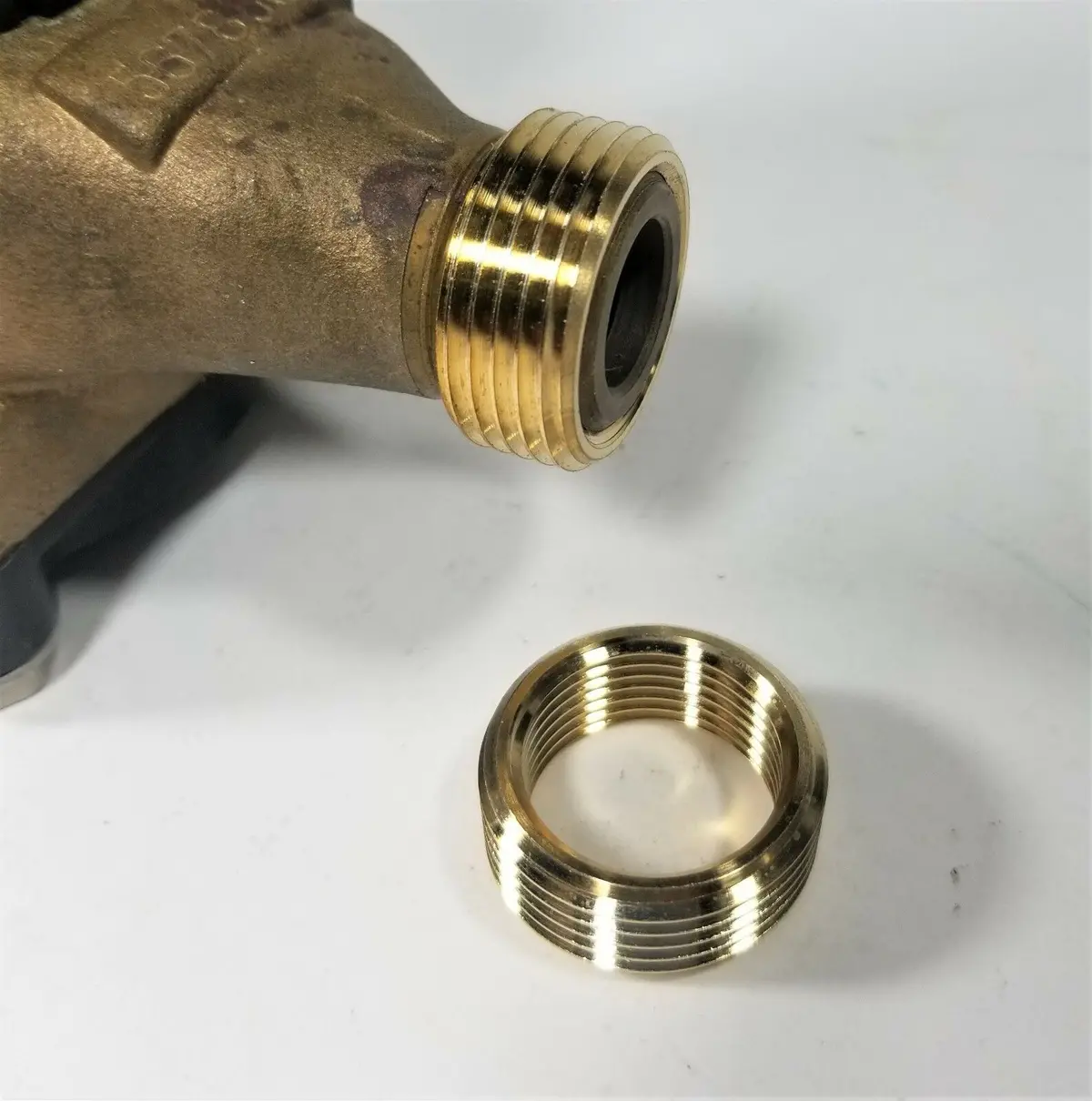 Meter Size Adapter Bushing Set - Change 5/8" X 1/2" Meter To 3/4" Meter Threads (A12) 1
