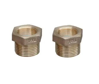 Water Meter Adapter, Set 5/8" X 1/2" Water Meter Into Full 3/4" Meter Set (368-0642, A13) 1