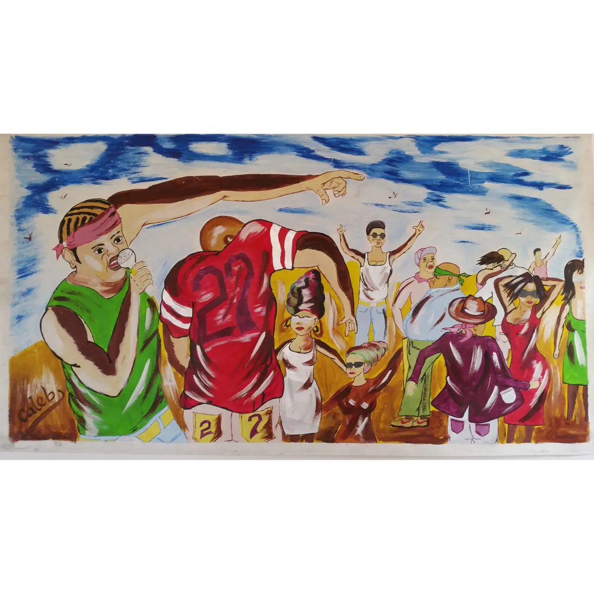 African City Musical Competition Painting 1