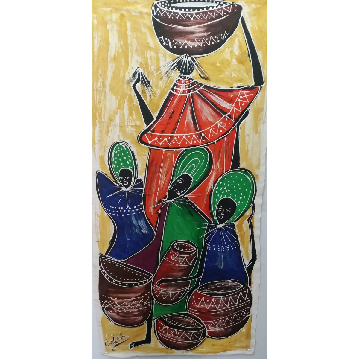 African Pot Makers (Abstract) 1