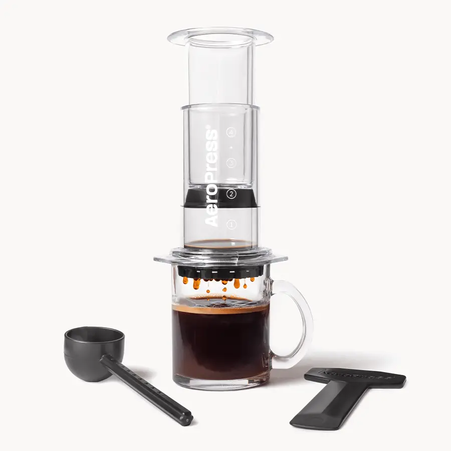 Aeropress Coffee Maker - Clear & Colors 1