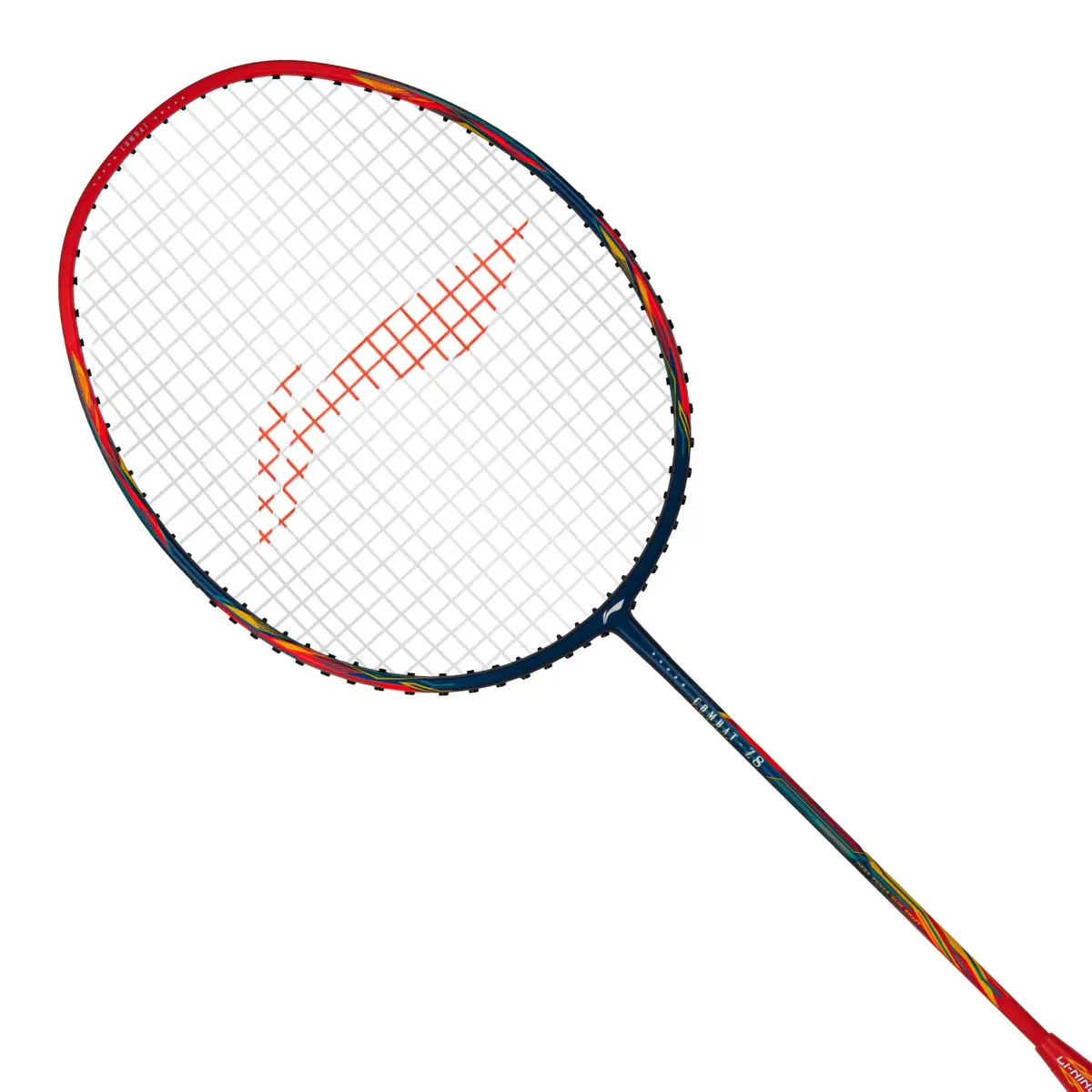 Li-Ning Combat Z8 Badminton Racket (Navy/Red/Yellow) - 84 Grams 1