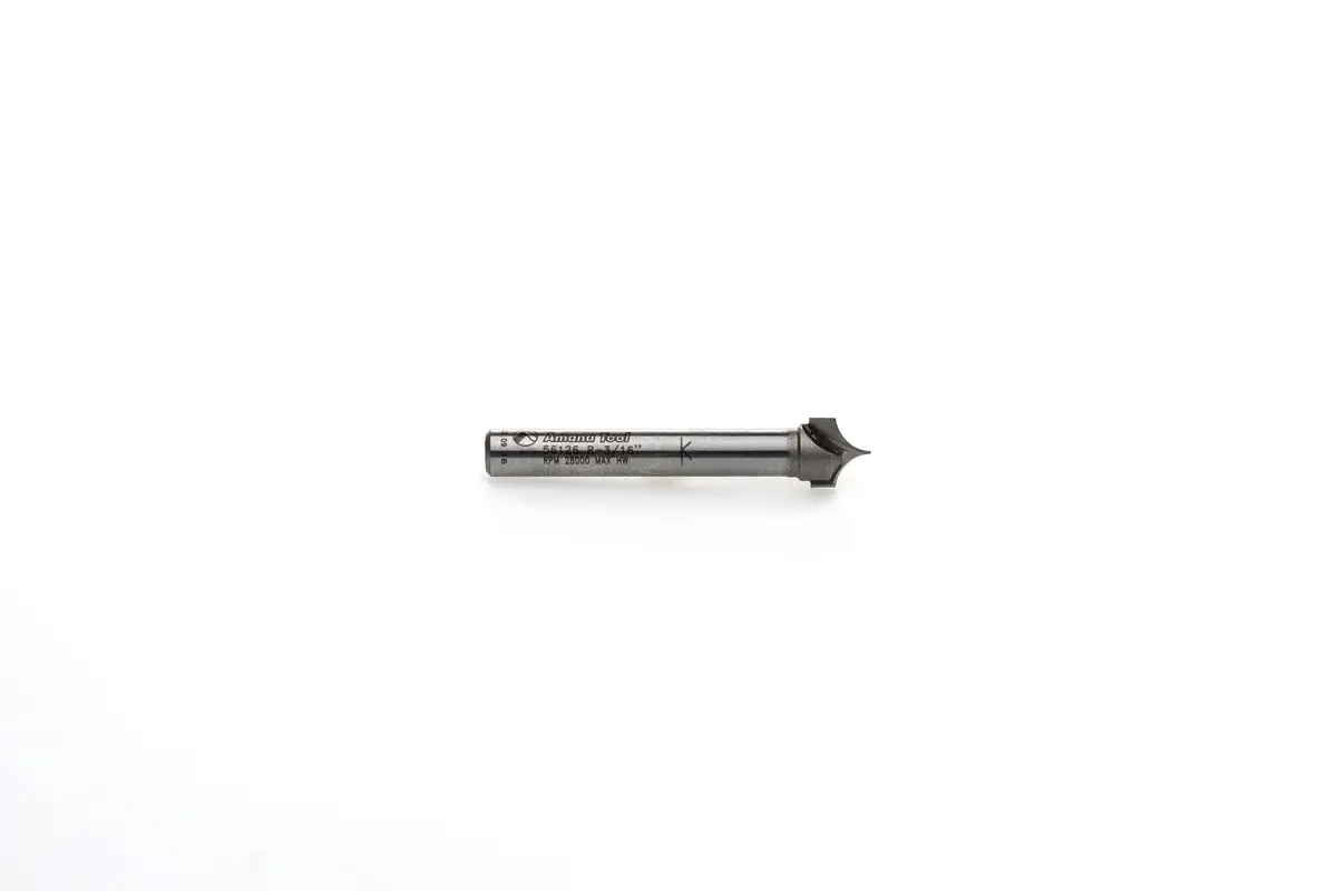 3/16" Radius Carbide Tipped Point Cutting Roundover 1