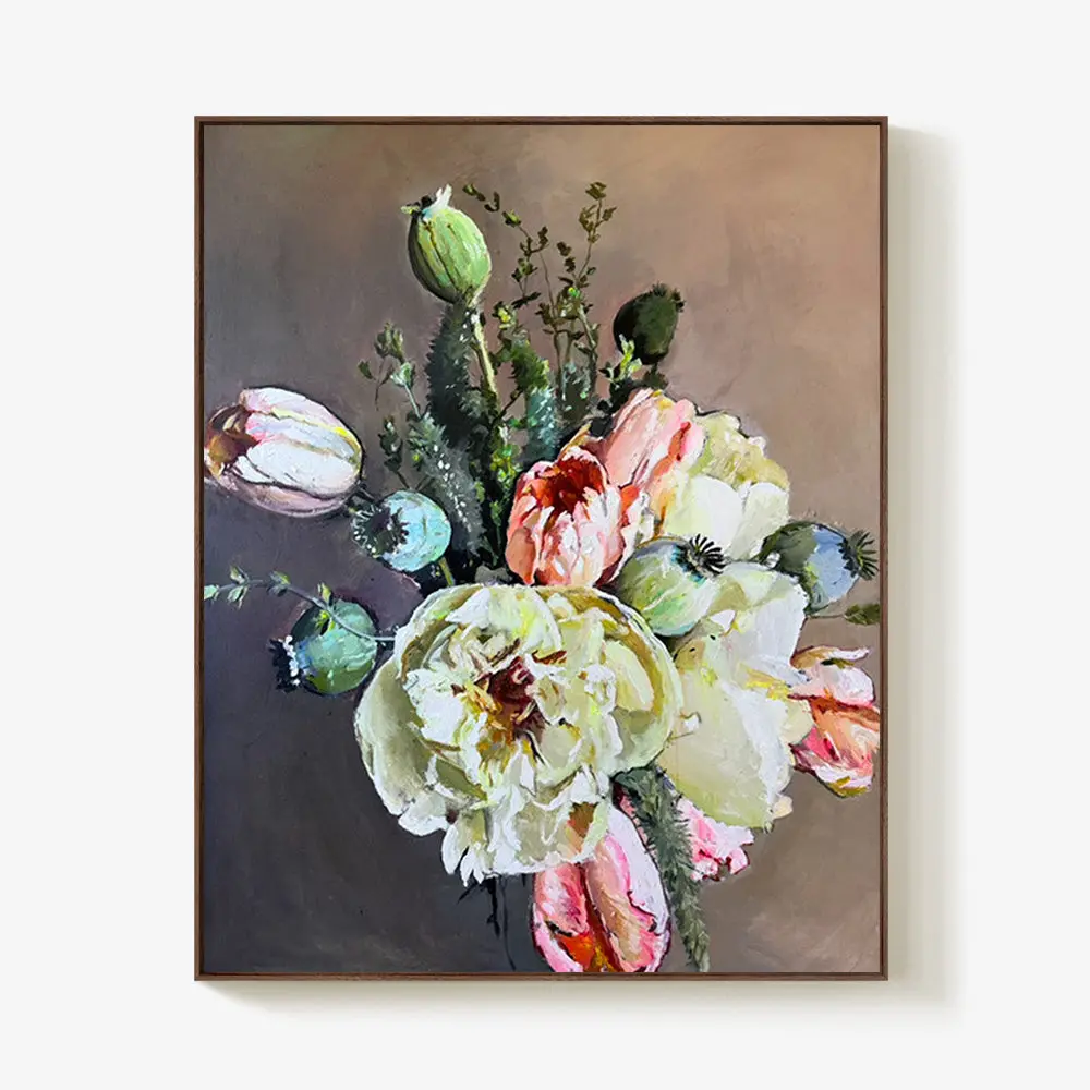 Arrangement In Pink And Lime 1