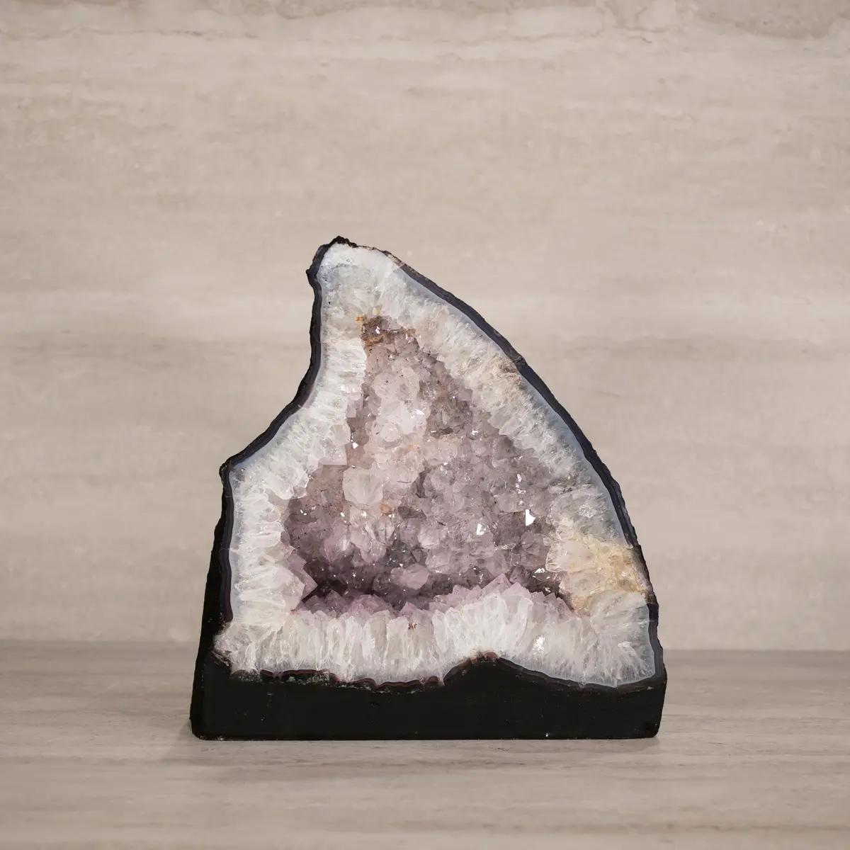 Amethyst Geode Cathedral From Brazil - 14" / 44 Lbs 1