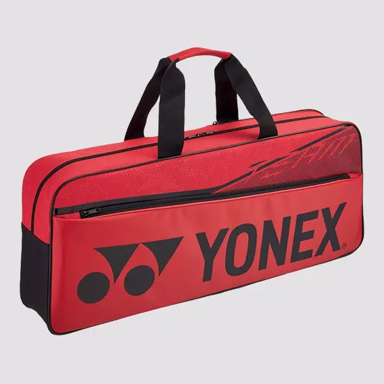 Yonex Ba42031w 3-Racket Bag (Red) 1