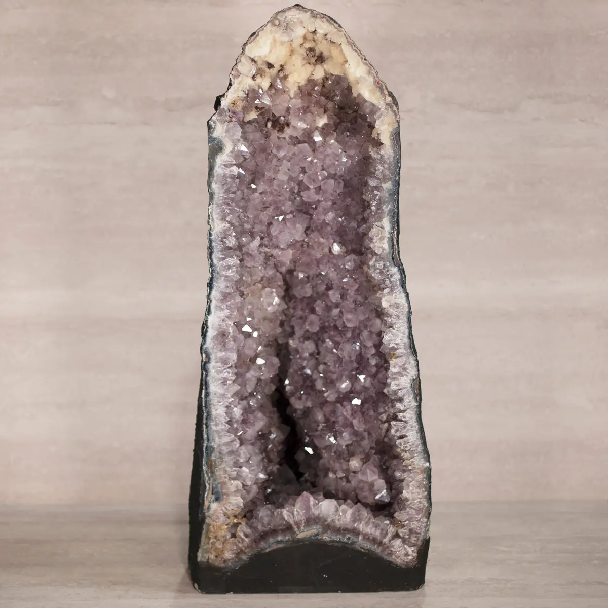 Amethyst Geode Cathedral From Brazil - 19" / 41 Lbs 1