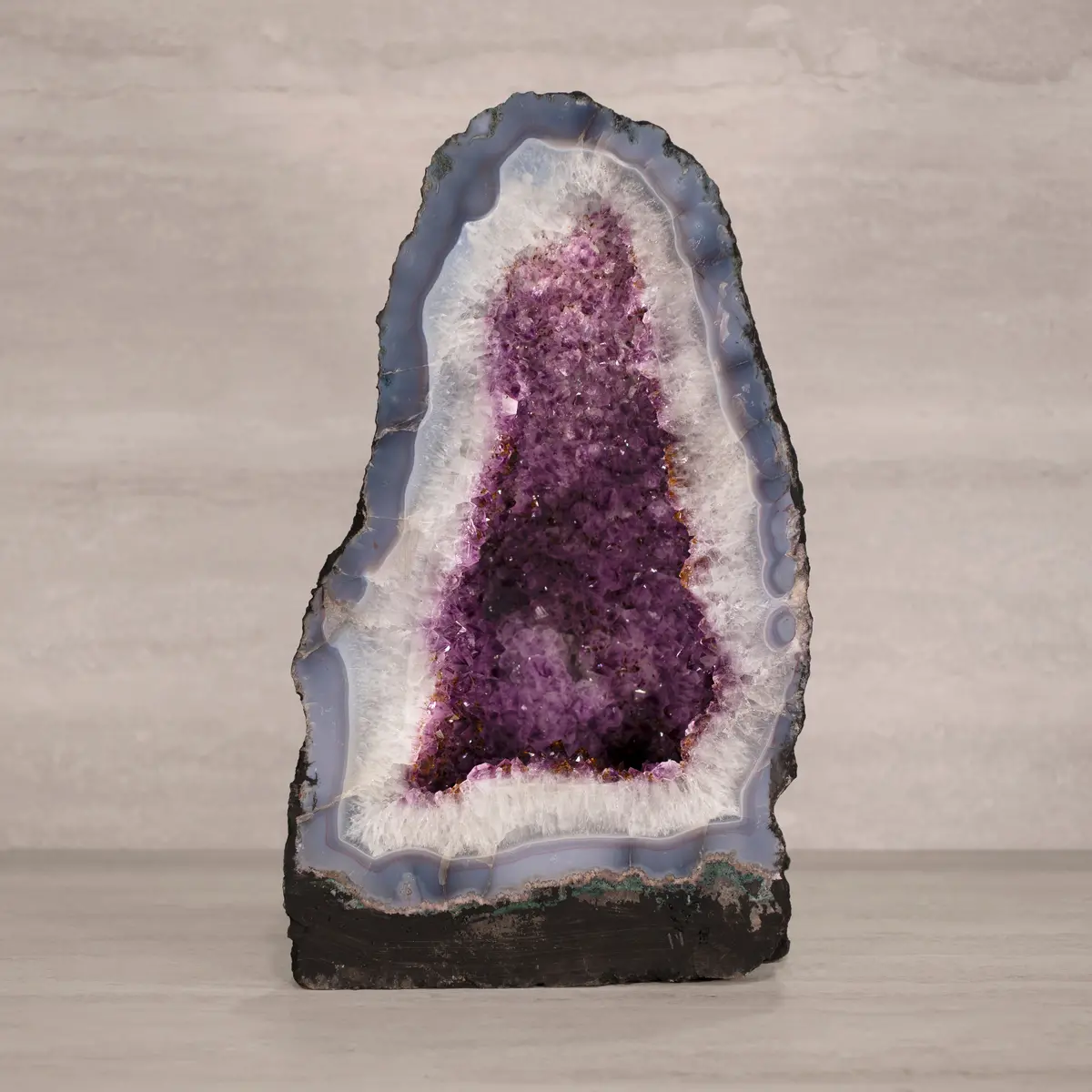 Amethyst Geode Cathedral From Brazil - 19.5" / 65 Lbs 1