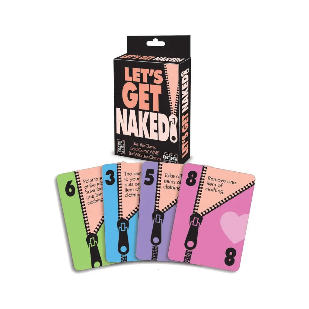 Let's Get Naked Card Game 1