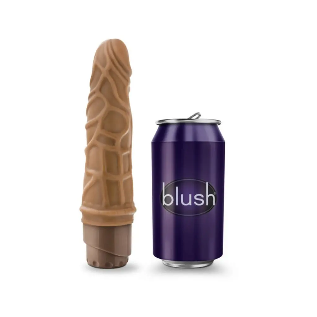 Dr. Skin - Cock Vibe 3 - 7.25 In Dildo - Mocha 2