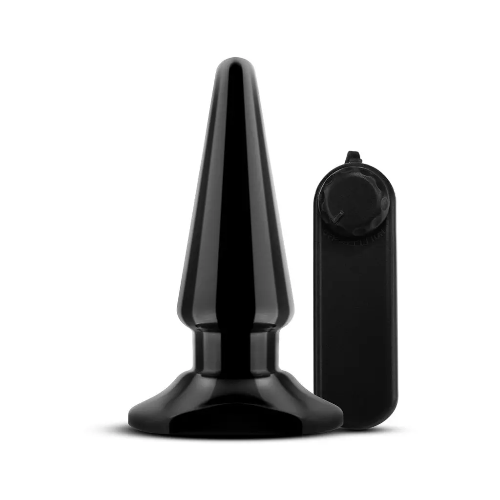Anal Adventures - Basic Vibrating Anal Pleaser - Black 1