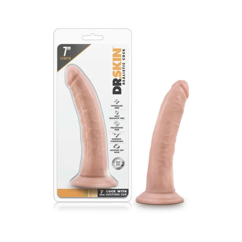 Dr. Skin - 7 In Dildo With Suction Cup 2