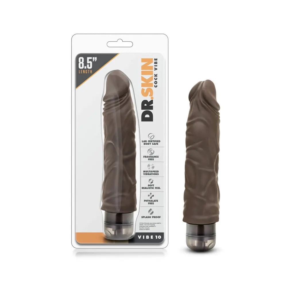 Dr. Skin - Cock Vibe 10 - 8.5 In Vibrating Dong 1