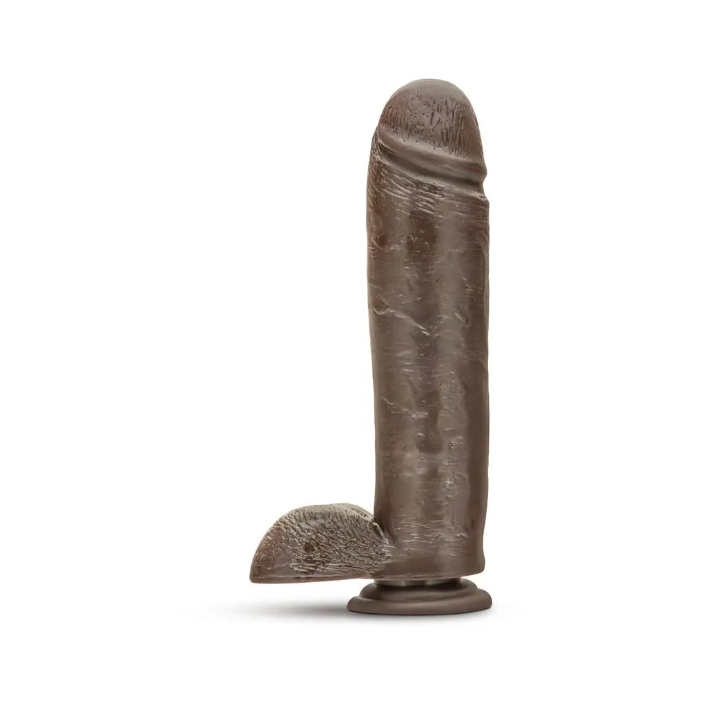 Dr. Skin - Mr. Mister 10.5In Dildo With Suction - Chocolate 1